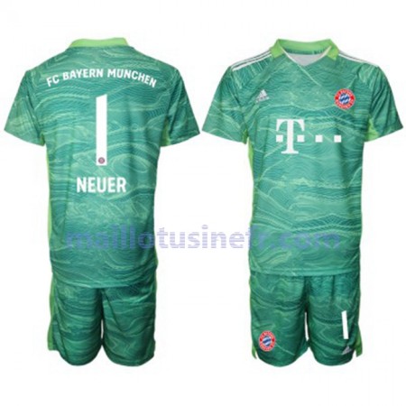 Maillot de Foot FC Bayern Munich Manuel Neuer 1 Gardien Troisième 2021-22 - Enfant